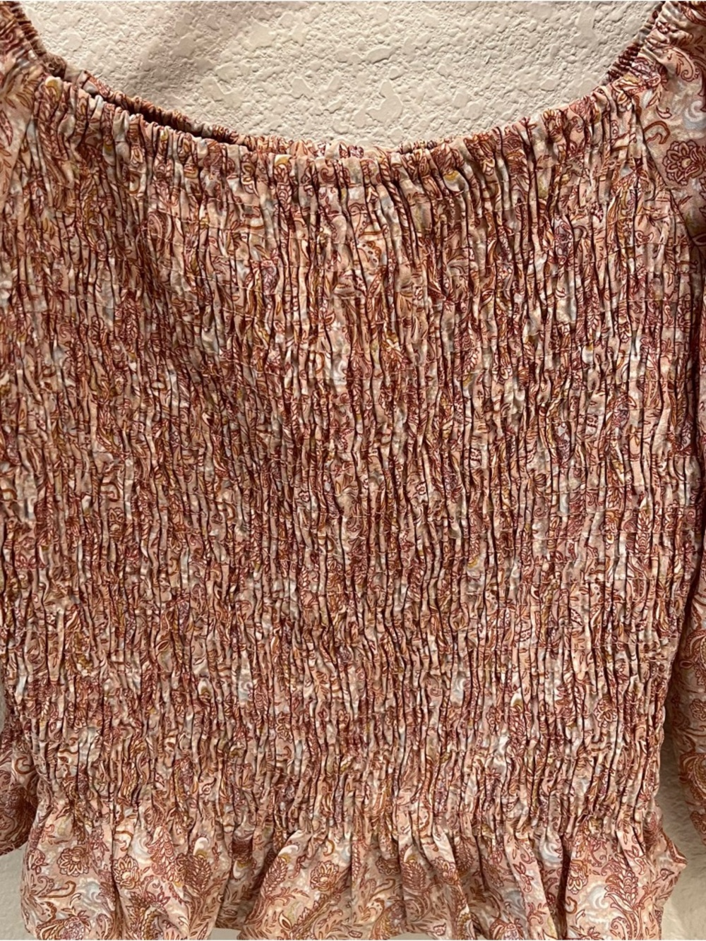 PAPERCRANE Smocked blouse - Picture 3 of 8